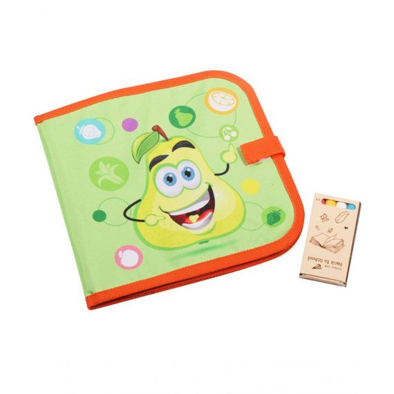 Дощечка для малювання 28056 на липучці і з крейдою  Груша