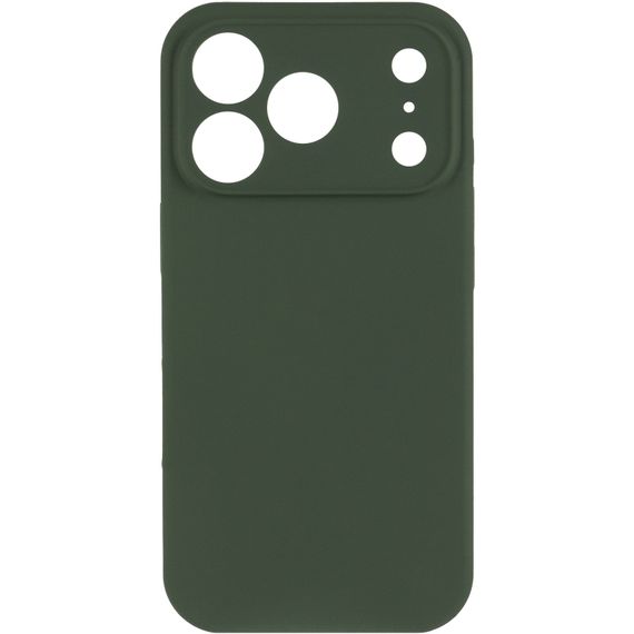 Чохол Silk Full Camera Protective (AA) NO LOGO для Apple iPhone 17 Pro / 18 Pro (6.3") Зелений / Cyprus Green | Зображення 1