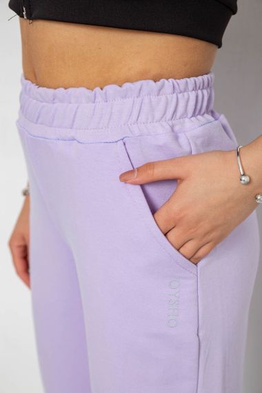 Спортивні штани жіночі, колір бузковий, 238R325 | Зображення 4