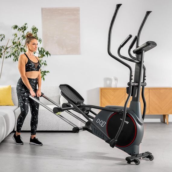 Орбитрек электромагнитный Hop-Sport HS-095CF Prizm серый | Зображення 5