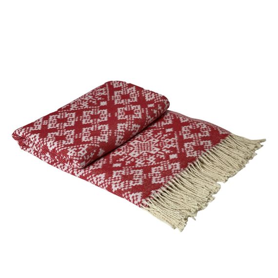 Плед SoundSleep Код Незламної Нації бавовняний 140х200 см червоний (94066036) | Зображення 6