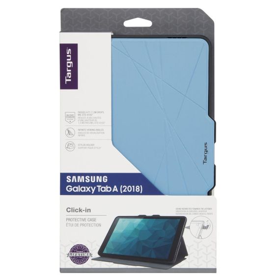 Чехол Targus Click-In для Samsung Galaxy Tab A 10.5" (2018), светло-голубой, полиуретан, с магнитной застежкой | Зображення 9