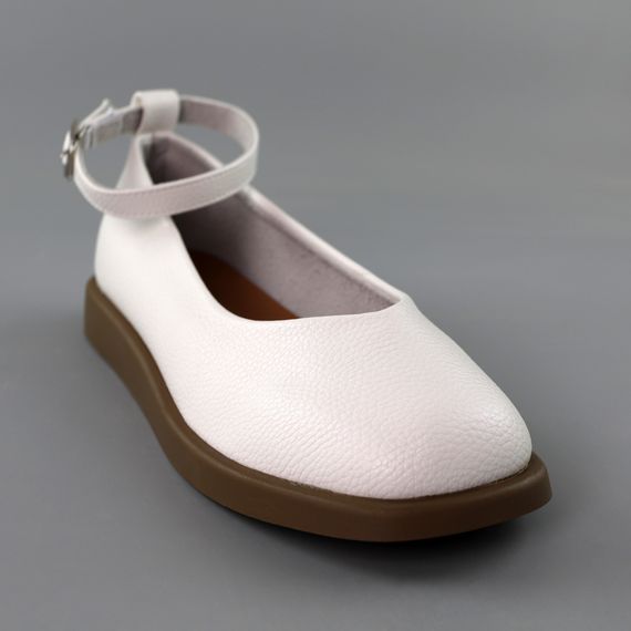 Туфлі жіночі 591551 Білі 36 37 38 39 40 41 | Зображення 1