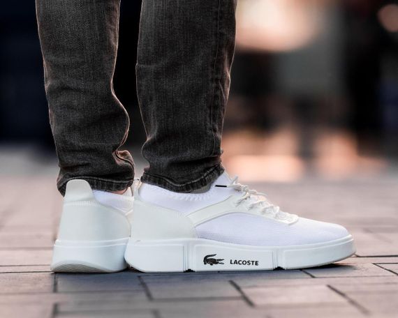 Чоловічі кросівки Lacoste White | Зображення 5
