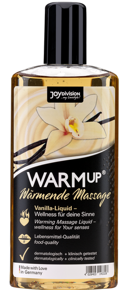 Масажна олійка - WARMup Vanilla, 150 мл