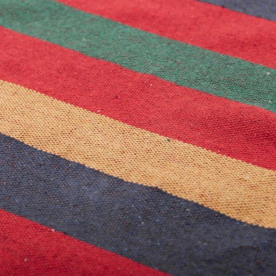 Гамак туристичний підвісний тканинний 174х80 см з планкою Червоний SJ-0010-2R | Зображення 5