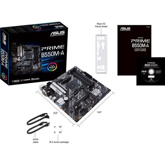 Материнська плата ASUS PRIME B550M-A | Зображення 4