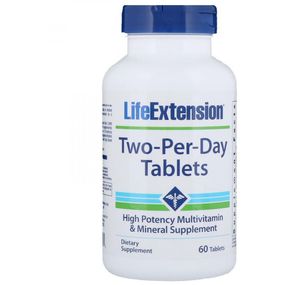 Витаминно-минеральный комплекс Life Extension Two-Per-Day 60 Tabs
