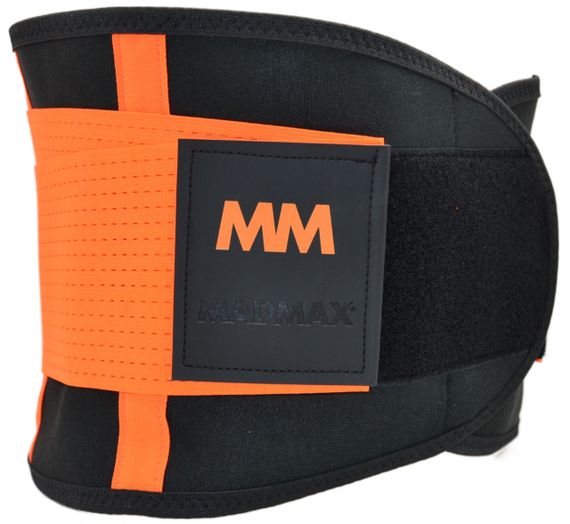 Компрессионный пояс Мадмакс MFA-277 Slimming belt Black/neon orange S | Зображення 2