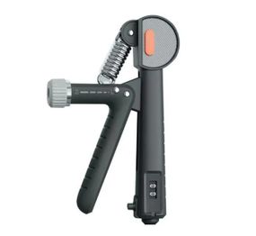 Еспандер кистьовий з лічильником PowerPlay PP-4401 з регульованим навантаженням 10-60 кг, Чорний (PP_4401_Black)