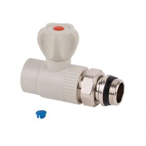 Кран кульовий радіаторний PPR Thermo Alliance 25х3/4" прямий DSW429