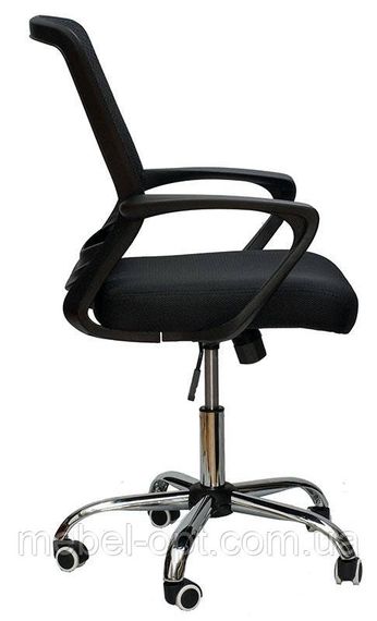 Крісло офісне Marin black, з механізмом Tilt, спинка — сітка, сидіння PP — поліпропілен | Зображення 5