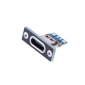 Врезной разъем, гнездо USB Type-C 4-pin мама под пайку