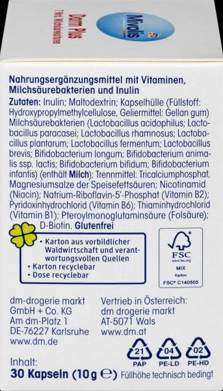 Пробіотик "Mivolis" з 7 мільярдами біфідобактерій для кишківника та роботи імунної системи, 30 шт., Німеччина | Зображення 5