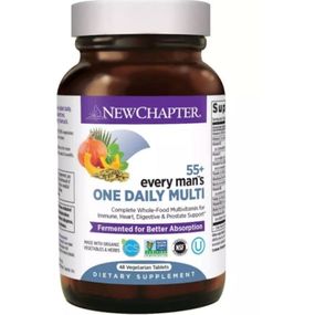 Вітамінно-мінеральний комплекс New Chapter 55+ Every Man's One Daily Multi 48 Tabs NC0384