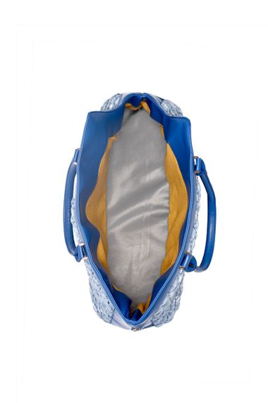 Сумка-переноска для собак та котів Misoko&Co, 51 см х 34.5 см х 18 см, синій | Зображення 4