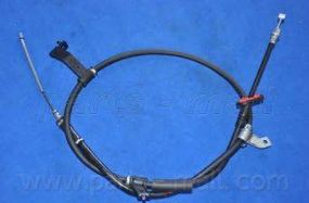 Трос ручного гальма HYUNDAI Tucson лів. (вир-во PARTS-MALL) PARTS-MALL PTA521 на HYUNDAI TUCSON (JM)