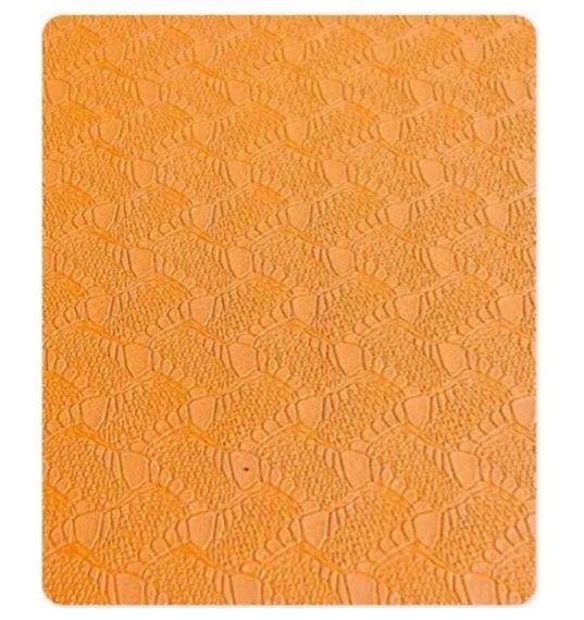 Килимок для йоги та фітнесу U-POWEX TPE Yoga mat Orange/Blue (183х61х0.6) (UP_1000_TPE_Or/Blue) | Зображення 1