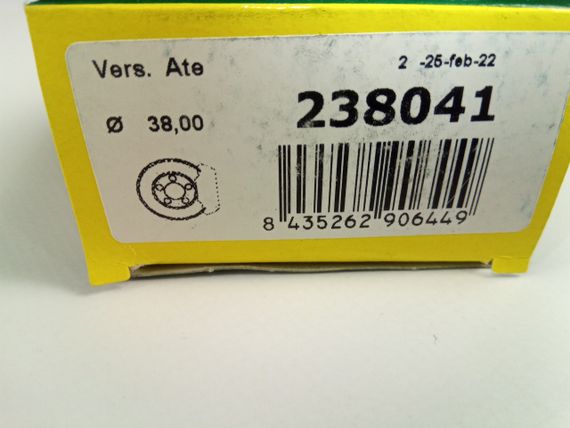 Ремкомплект супорту MAZDA 3 заднього d 38 мм, Frenkit (238041) к-т на 1 супорт | Зображення 2