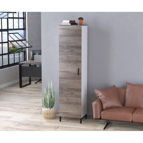Шкаф офисный Loft Design LT-450-1900 белый борас | Зображення 4
