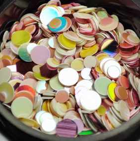 Різнокольорові конфетті №2 Starlet Professional (в баночці)