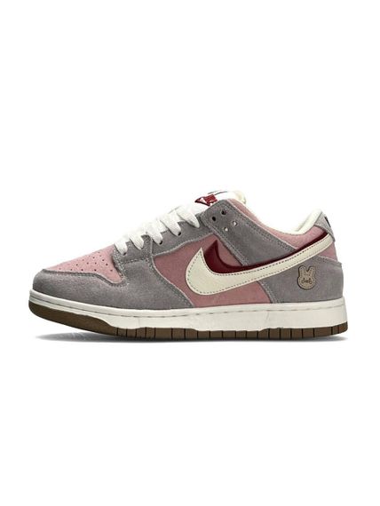 Кросівки SB Dunk Low SE “85 Double Swoosh Grey Pink White , В'єтнам 36 22.5 см | Зображення 1