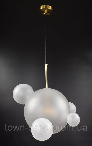 Люстра потолочная LED AA397-300+4-ab-wh Бронза 50-180х51х51 см. | Зображення 2