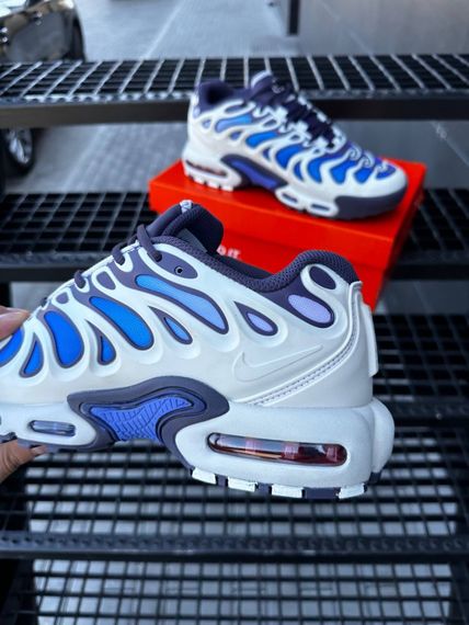 Кросівки Nike Air TN Plus Drift (white & blue) | Зображення 1