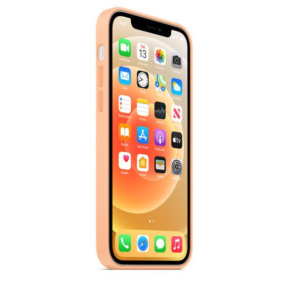 Чехол Silicone Case Full Protective (AA) для Apple iPhone 14 Plus (6.7") Оранжевый / Cantaloupe | Зображення 2