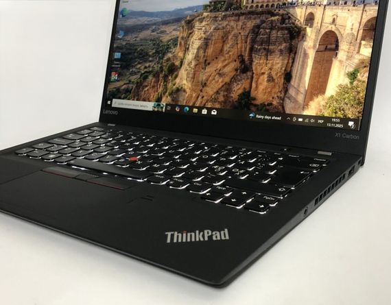 Ультрабук Lenovo ThinkPad X1 Carbon G5 / 14" (1920x1080) IPS / Intel Core i5-7200U (2 (4) ядра по 2.5 - 3.1 GHz) / 8 GB DDR3 / 256 GB SSD / Intel HD Graphics 620 / WebCam / Win 10 Pro б/у | Зображення 8