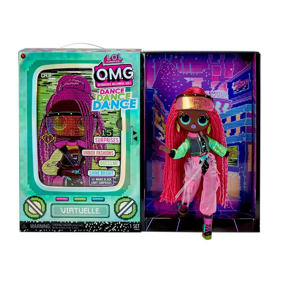 Игровой набор с куклой L.O.L. SURPRISE! серии "O.M.G. Dance" Ориг.- ВИРТУАЛЬ | Зображення 5