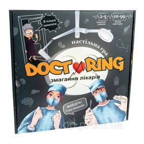 Настольная игра "Doctoring - соревнование врачей" Strateg 30916 укр