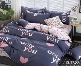 Комплект постільної білизни з компаньйоном R7622