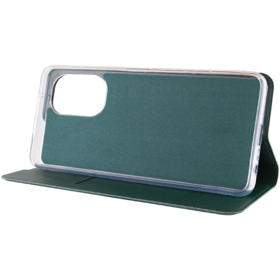 Шкіряний чохол-книжка GETMAN Elegant (PU) для Samsung Galaxy A15 4G/5G / M15 5G Зелений | Зображення 4