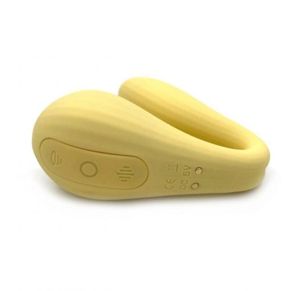 Вакуумний вагінально-кліторальний стимулятор Magic Motion Bobi Yellow, керування зі смартфона | Зображення 5