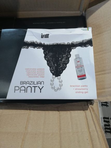 Набір Intt BRAZILIAN PANTY BLACK S-XL (м'ята упаковка!!!) | Зображення 1