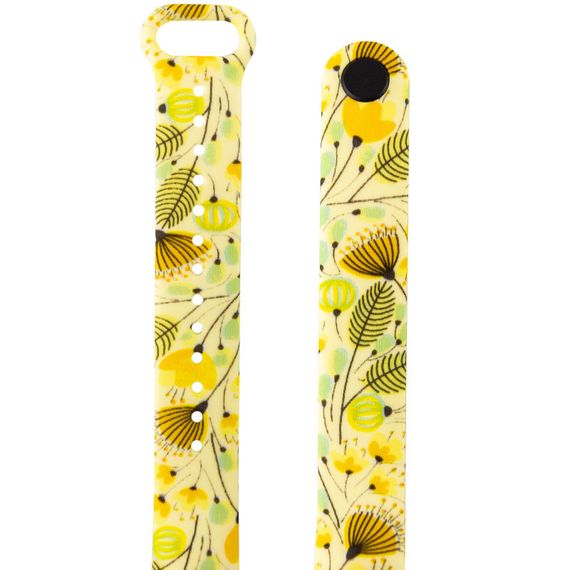 Силіконовий ремінець із малюнком для Xiaomi Mi Band 5/6 | Зображення 1