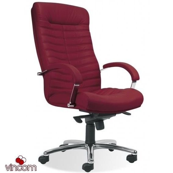Кресло Новый Стиль ORION steel chrome (Кожа Люкс LE) | Зображення 4