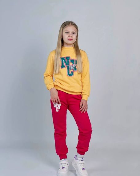 Костюм для дівчинки Носи своє 110 Жовтий (p-2767-135329) | Зображення 3