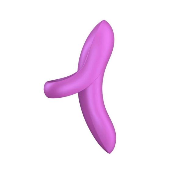 Вібратор на палець Satisfyer Bold Lover Dark Pink, гнучкий Sex Aura | Зображення 1