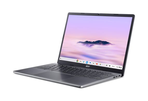 Ноутбук Acer Chromebook Plus CB514-3HT 14' WUXGA IPS Touch, AMD R5-7520C, 16GB, F512GB, UMA, ChromeOS, сірий (NX.KP9EU.002) | Зображення 1
