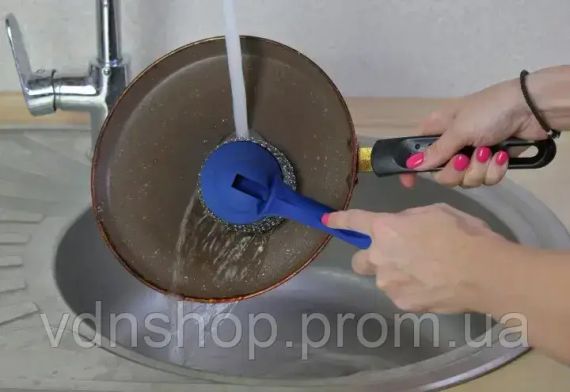 Щітка з довгою ручкою для чищення посуду, посуду, сковороди BRUSH AND-4-20-600 | Зображення 5
