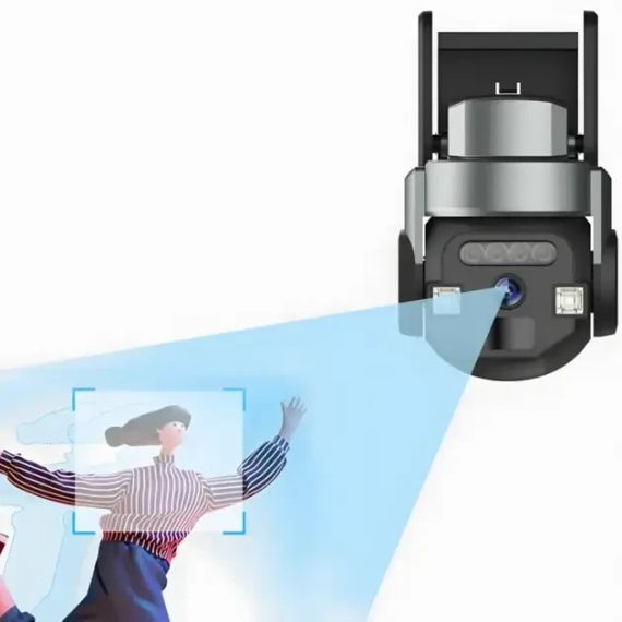 Камера наружная уличная поворотная WIFI CyberGuard OUTDOOR Q-812 FULL-HD 5Mp IP66 датчик движения | Зображення 1
