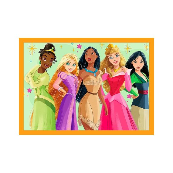 Пазл Trefl Princess Казкові історії 4 in 1 (35, 48, 54, 70) елемента (5900511346510) | Зображення 1