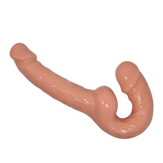 Безремневий страпон Ultra Passionate Harness Ineffable Joy For Her, тілесний | Зображення 1
