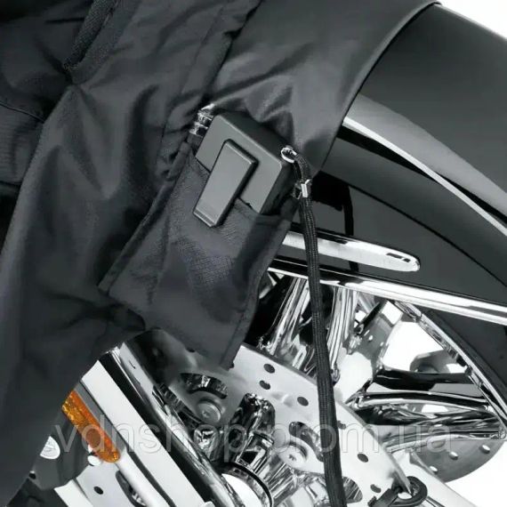 Чохол для мотоцикла, вітрозахисний, круглий, з поліестеру 210T, L-розмір AND-270 | Зображення 4