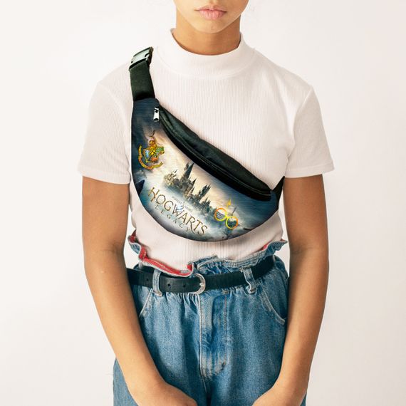 Сумка-бананка Гарри Поттер "Harry Potter" с  принтом ,32х15см,детская,молодежная (00116)