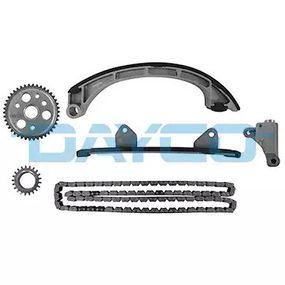 Ланцюг привода ГРМ (к-кт) Toyota Yaris 1.3 (2SZ-FE) 02-08 (зі шестернями), DAYCO (KTC1007)