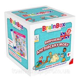 Карточная игра Brainbox "Изучаем английский язык" Yago BZZBRLLE01UA 55 карточек