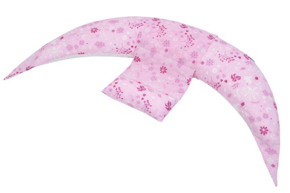 Подушка для беременных и для кормления Nuvita 10 в 1 DreamWizard Розовая NV7100Pink (NV7100PINK) | Зображення 1
